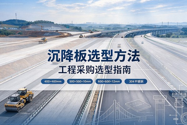 沭阳沉降板选择方法