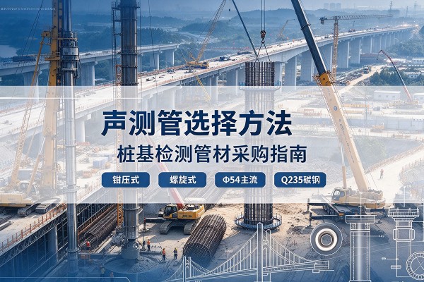 沭阳声测管选型标准
