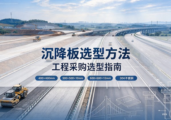 沭阳沉降板选择方法