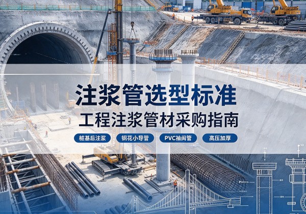 沭阳注浆管选型标准